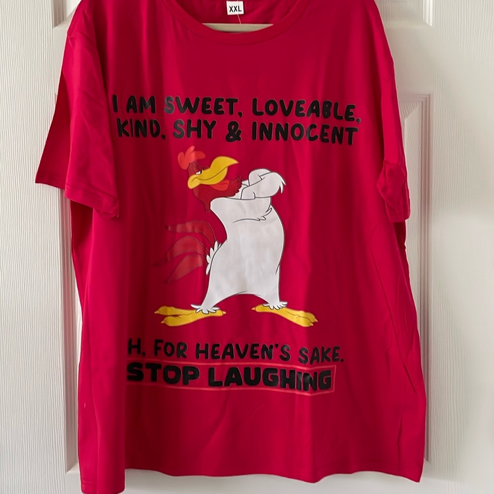 Men’s Graphic Tee  Dark Pink  XXL